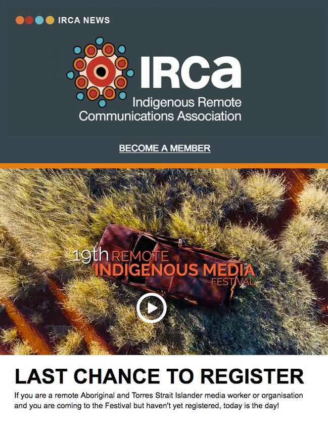 IRCA NEWS | Become a Festival Partner :: Converge Activities & Outcomes Report